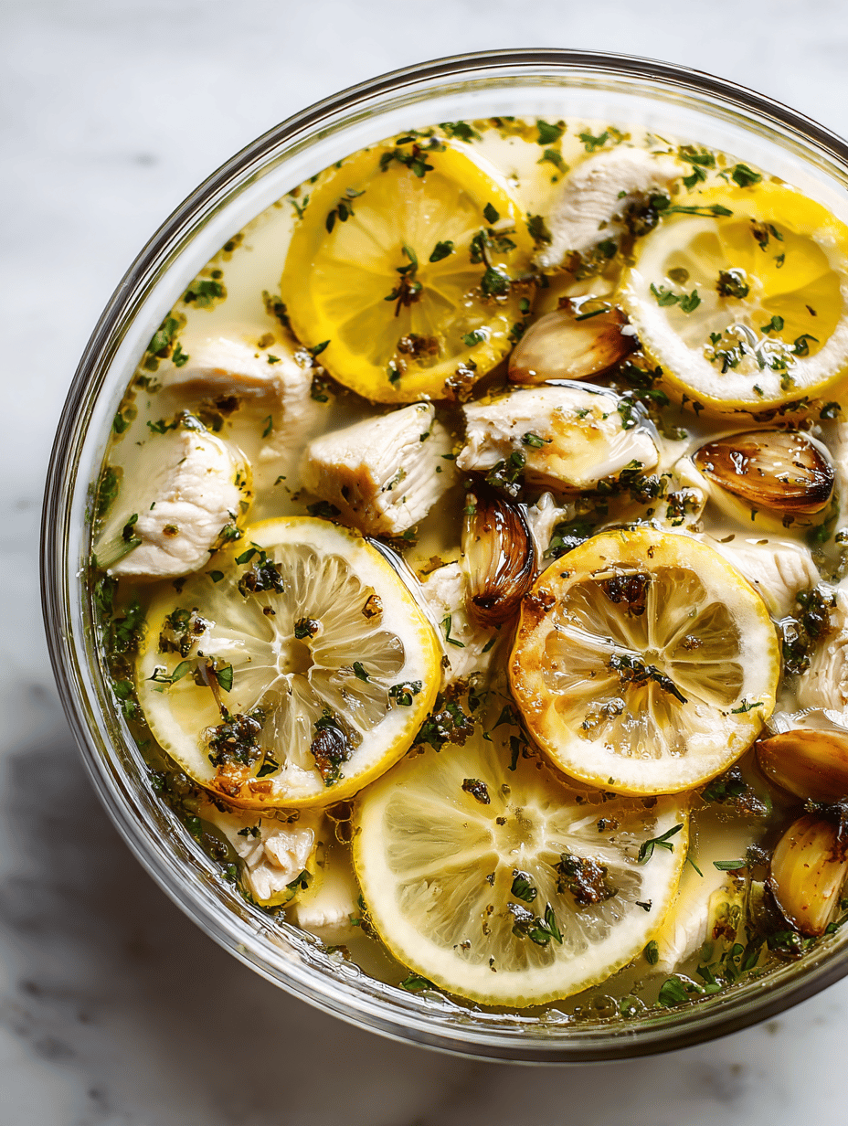 Italian chicken soup recipe