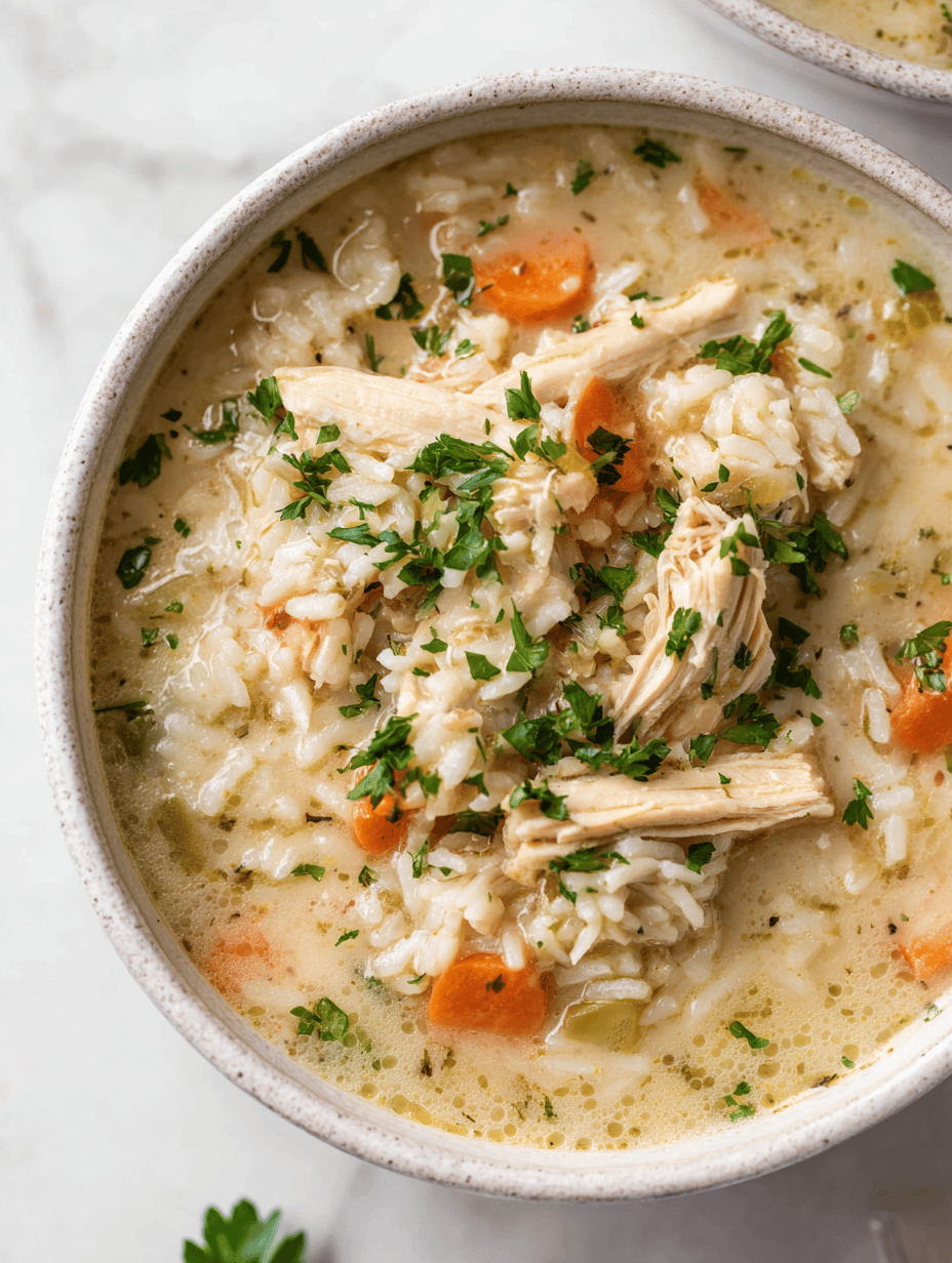 chicken and rice soup recipe